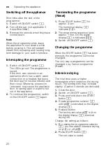 Preview for 22 page of Siemens SC73E610TI Operating Instructions Manual