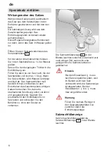 Preview for 6 page of Siemens SE25294 Instructions For Use Manual