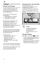 Preview for 12 page of Siemens SE25294 Instructions For Use Manual