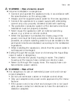 Preview for 5 page of Siemens SE53HS60CE Information For Use