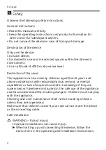 Preview for 4 page of Siemens SE63HX42VE User Manual