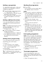 Preview for 31 page of Siemens SE73HX42VG User Manual