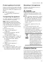 Preview for 51 page of Siemens SE73HX42VG User Manual