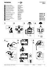 Siemens SFA21/18 Mounting Instructions preview