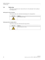 Preview for 17 page of Siemens SICHARGE D 8EM5907-0AA00-1AA7.01 Operating Instructions Manual