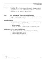 Preview for 58 page of Siemens SICHARGE D 8EM5907-0AA00-1AA7.01 Operating Instructions Manual