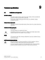 Preview for 73 page of Siemens SIMATIC Field PG M6 Operating Instructions Manual