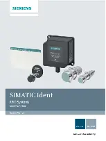 Siemens SIMATIC Ident System Manual preview