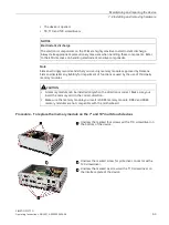 Preview for 63 page of Siemens SIMATIC IPC277G Operating Instructions Manual