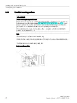 Preview for 20 page of Siemens Simatic IPC527G Operating Instructions Manual