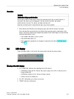 Preview for 63 page of Siemens SIMATIC Mobile Client900WXN Operating Instructions Manual