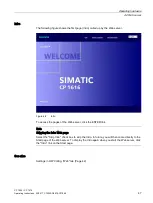 Preview for 47 page of Siemens SIMATIC NET CP 1604 Operating Instructions Manual