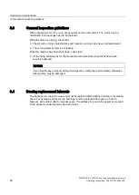 Preview for 56 page of Siemens SIMOTICS A-1FV5 Operating Instructions Manual