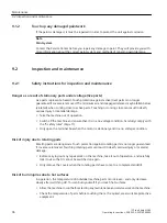 Preview for 98 page of Siemens SIMOTICS DP Operating Instructions Manual