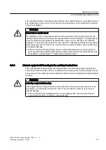 Preview for 75 page of Siemens SIMOTICS HT Series Operating Instructions & Installation Instructions