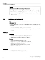 Preview for 134 page of Siemens SIMOTICS S-1FG1 Operating Instructions Manual