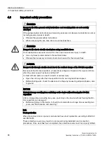 Preview for 68 page of Siemens SINAMICS G150 Operating Instructions Manual