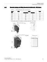 Preview for 33 page of Siemens SINAMICS PM240-2 Hardware Installation Manual