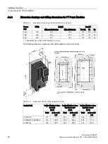 Preview for 38 page of Siemens SINAMICS PM240-2 Hardware Installation Manual