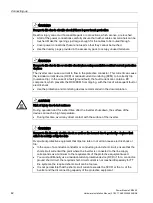 Preview for 42 page of Siemens SINAMICS PM240-2 Hardware Installation Manual