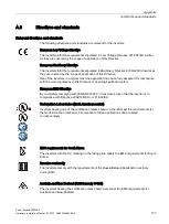 Preview for 137 page of Siemens SINAMICS PM240-2 Hardware Installation Manual