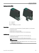 Preview for 165 page of Siemens Sinamics S120M Equipment Manual