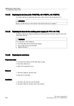 Preview for 468 page of Siemens SINAMICS S150 Operating Instructions Manual