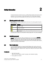 Preview for 11 page of Siemens SINAMICS SL150 6SL38655UM427AA02 Operating Instructions Manual