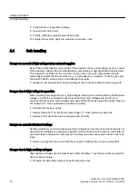 Preview for 12 page of Siemens SINAMICS SL150 6SL38655UM427AA02 Operating Instructions Manual