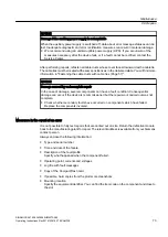 Preview for 73 page of Siemens SINAMICS SL150 6SL38655UM427AA02 Operating Instructions Manual