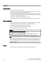 Preview for 80 page of Siemens SINAMICS SL150 6SL38655UM427AA02 Operating Instructions Manual