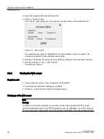 Preview for 62 page of Siemens SINAMICS Configuration Manual