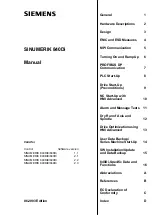 Preview for 3 page of Siemens SINUMERIK 840Di Manual