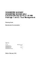 Preview for 2 page of Siemens SINUMERIK 880 Planning Manual