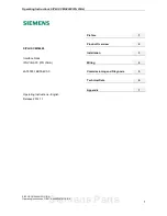 Preview for 1 page of Siemens SIPLUS CMS4000 IFN VIB-A Operating Instructions Manual