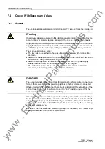 Preview for 294 page of Siemens SIPROTEC 7SS522 V4.6 Manual