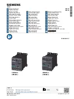 Siemens SIRIUS 3RP2005 Original Operating Instructions preview