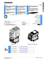 Preview for 1 page of Siemens SIRIUS 3RR2443-1AA40 Operating Instructions Manual