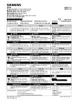 Preview for 1 page of Siemens SIRIUS 3UG4511-.A Operating Instructions