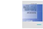 Preview for 1 page of Siemens SIRIUS Series System Manual