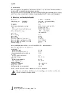 Preview for 12 page of Siemens SITRANS I100 7NG4124-0AA00 Operating Instruction