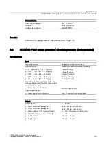 Preview for 121 page of Siemens SITRANS P300 Operating Instructions Manual