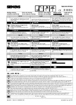 Siemens SIVACON 8PS BD2 Series Installation Instructions Manual preview