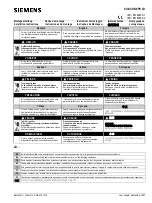 Preview for 1 page of Siemens SIVACON 8PS LD Installation Instruction