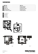 Preview for 1 page of Siemens SMF121 Installation Instructions Manual