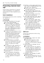 Preview for 10 page of Siemens SN23HI37VE User Manual