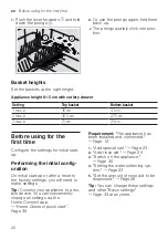 Preview for 22 page of Siemens SN23HI37VE User Manual