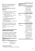 Preview for 19 page of Siemens SN23HI60AG User Manual