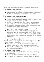 Preview for 5 page of Siemens SN23HW26MM User Manual