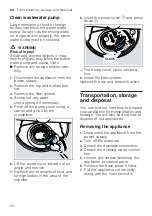 Preview for 52 page of Siemens SN23HW26MM User Manual